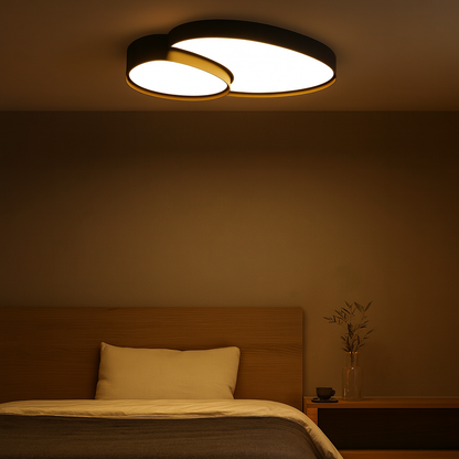 Scandinavian LED Metal Ceiling Light Indoor Fixture | Lumeva