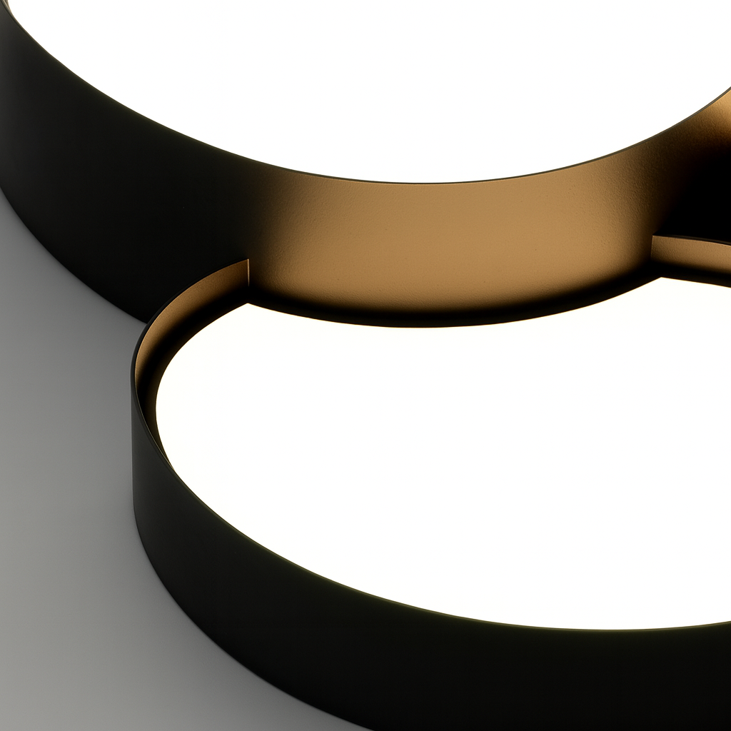 Scandinavian LED Metal Ceiling Light Indoor Fixture | Lumeva