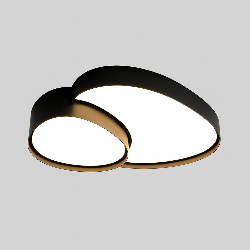 Scandinavian LED Metal Ceiling Light Indoor Fixture | Lumeva