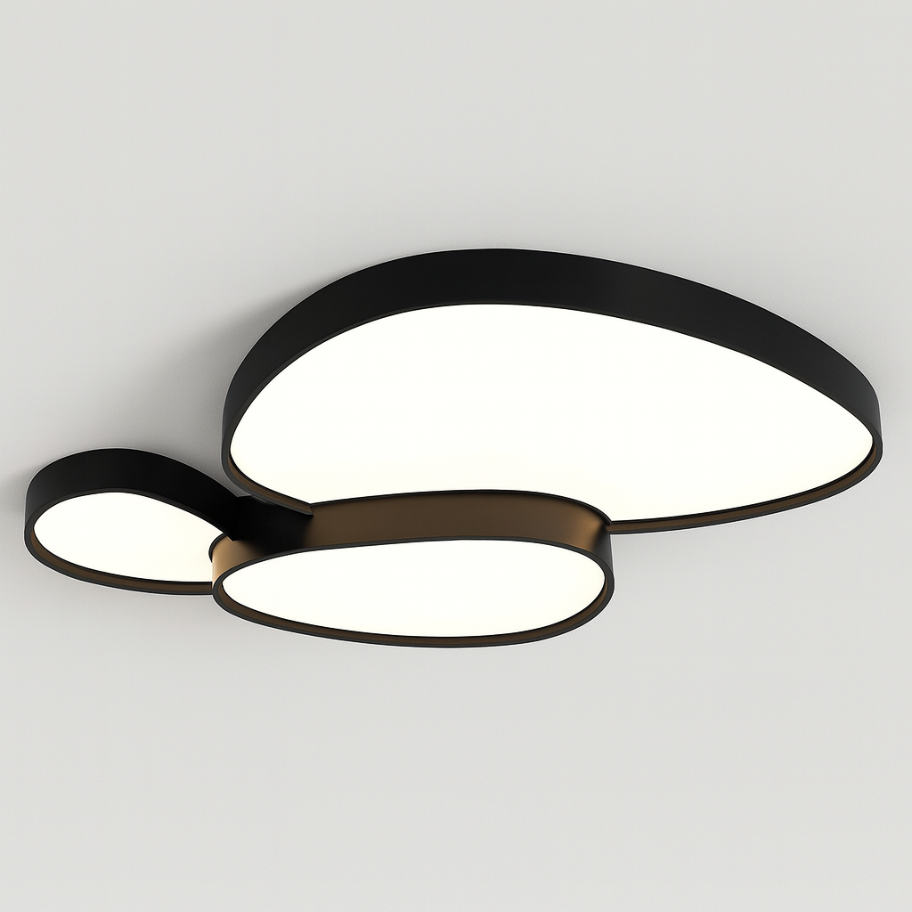 Scandinavian LED Metal Ceiling Light Indoor Fixture | Lumeva