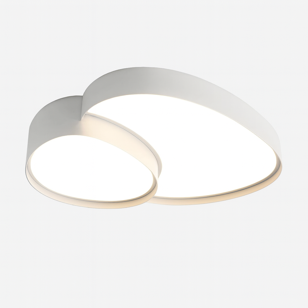 Scandinavian LED Metal Ceiling Light Indoor Fixture | Lumeva