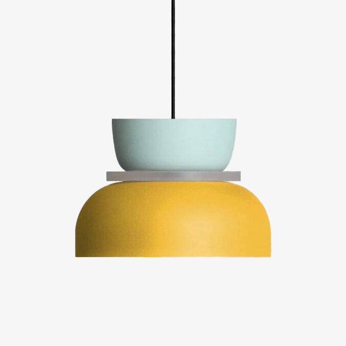 Scandinavian Metal Macaron Pendant Light E27 Fixture | Xorvyx