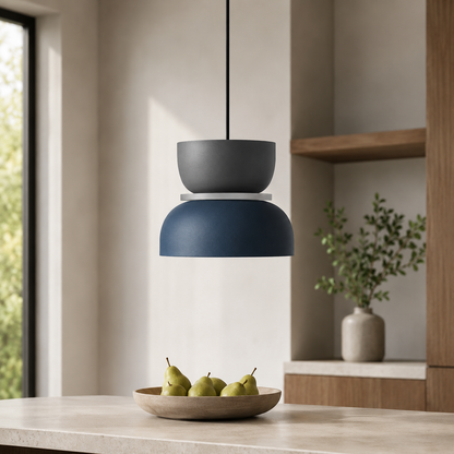 Scandinavian Metal Macaron Pendant Light E27 Fixture | Xorvyx