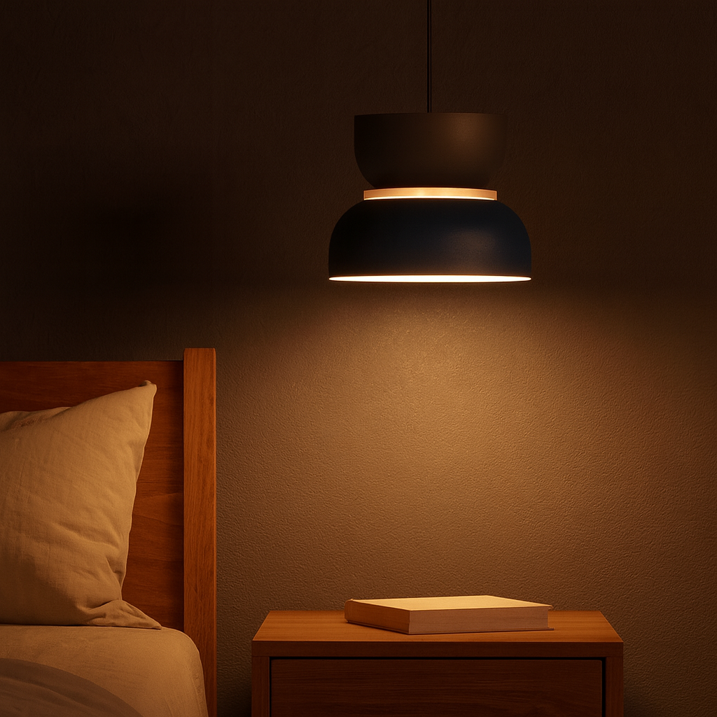 Scandinavian Metal Macaron Pendant Light E27 Fixture | Xorvyx