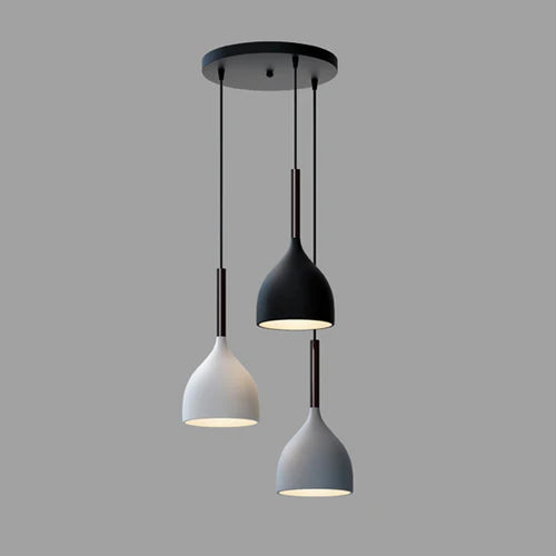 Scandinavian Resin Ceiling Light Shade Fixture | Lumarel