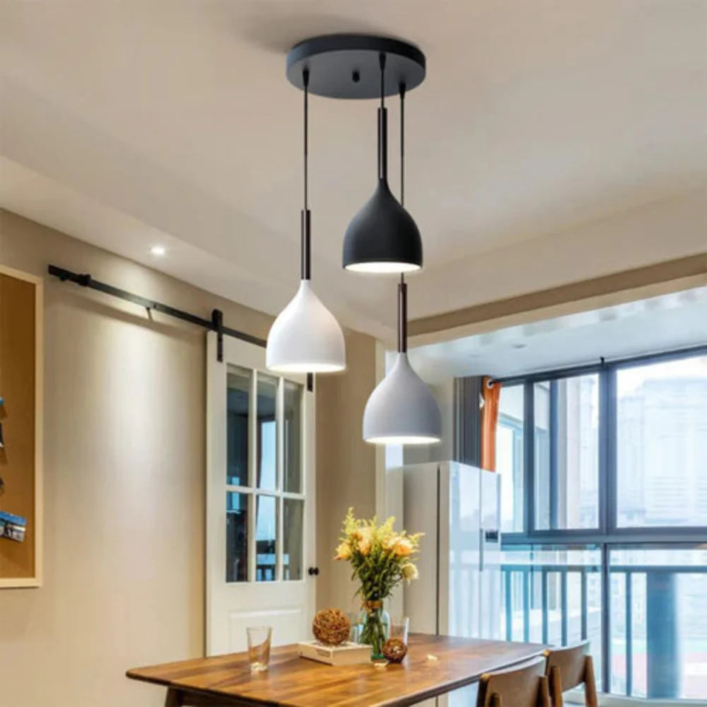 Scandinavian Resin Ceiling Light Shade Fixture | Lumarel