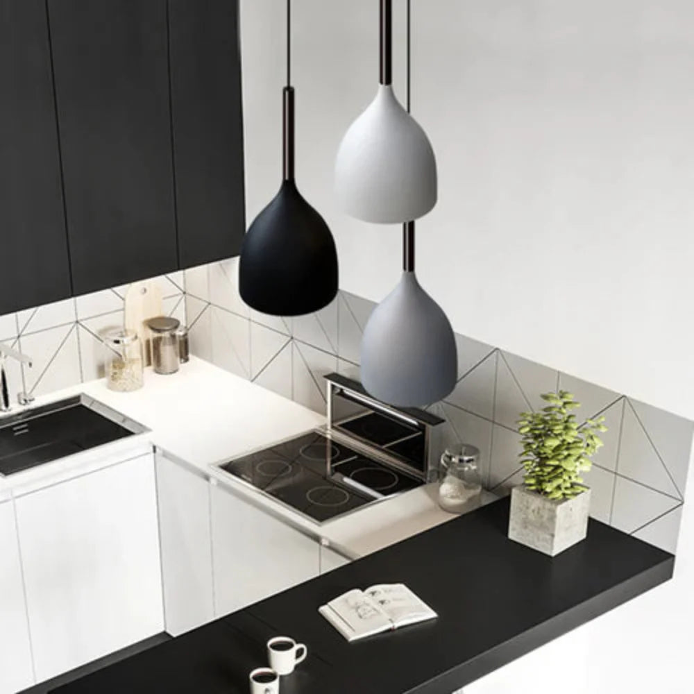 Scandinavian Resin Ceiling Light Shade Fixture | Lumarel