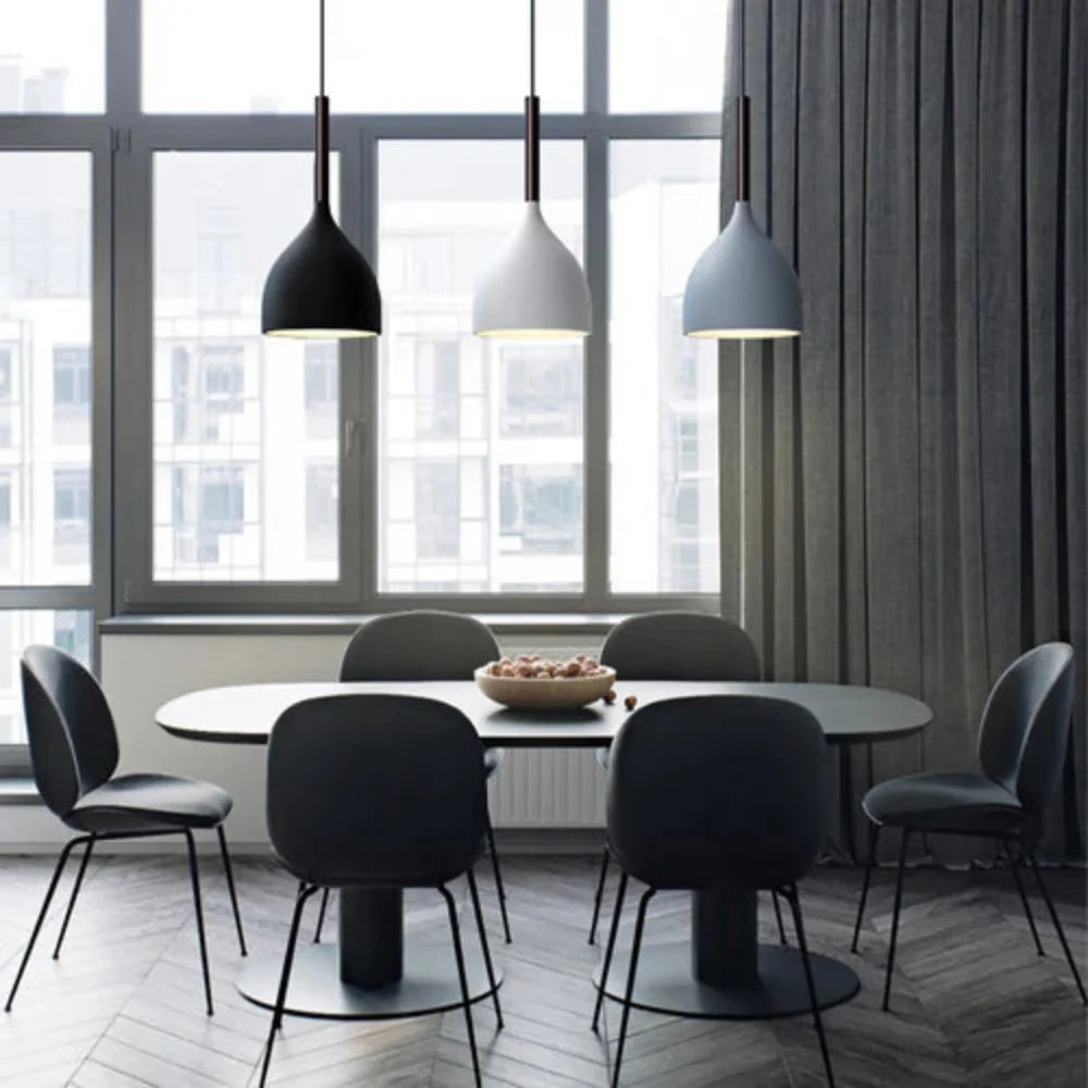 Scandinavian Resin Ceiling Light Shade Fixture | Lumarel