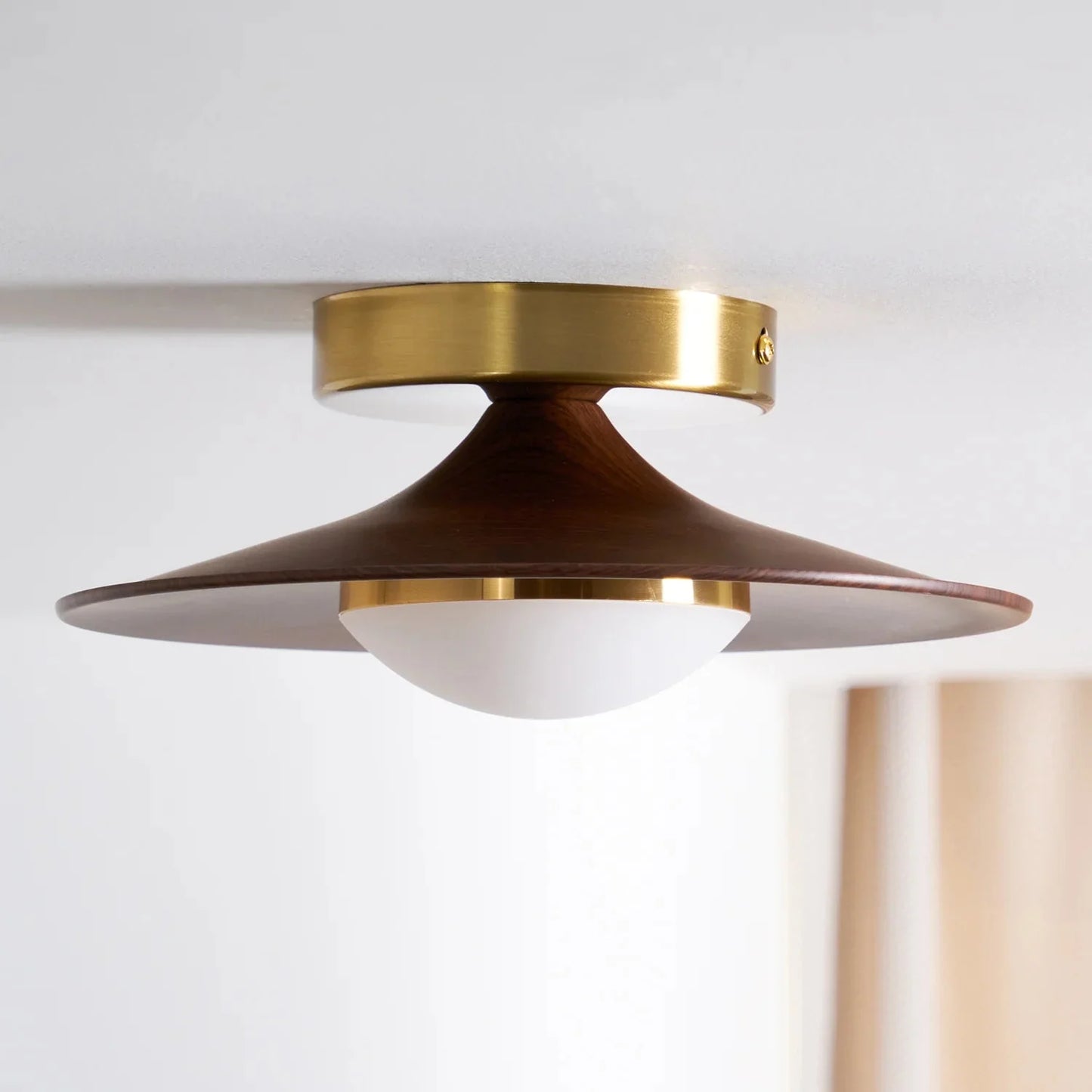 Scandinavian Style Metal LED Ceiling Fixture | Pelrixo