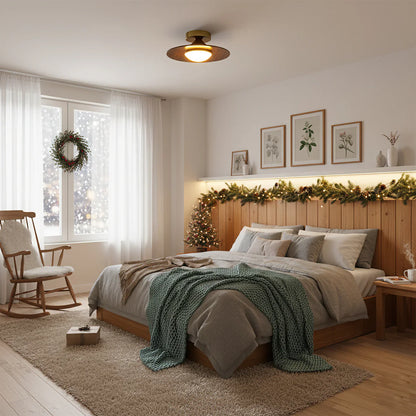 Scandinavian Style Metal LED Ceiling Fixture | Pelrixo