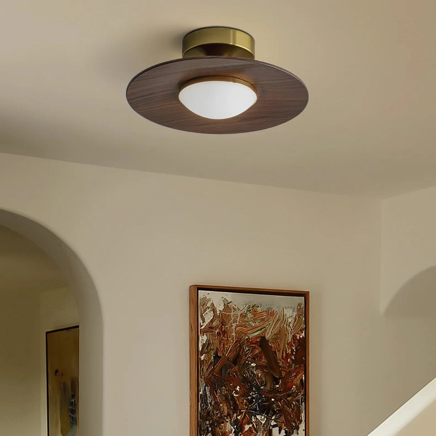 Scandinavian Style Metal LED Ceiling Fixture | Pelrixo