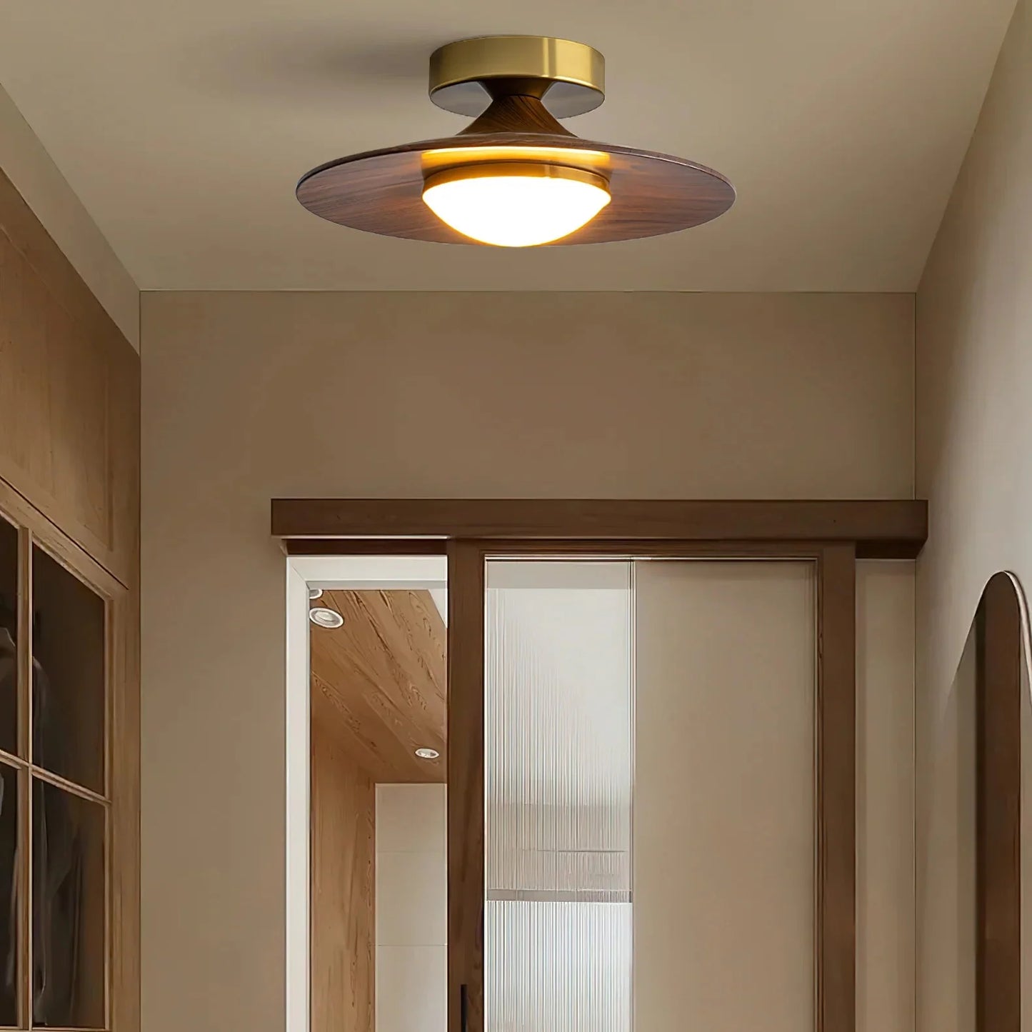 Scandinavian Style Metal LED Ceiling Fixture | Pelrixo