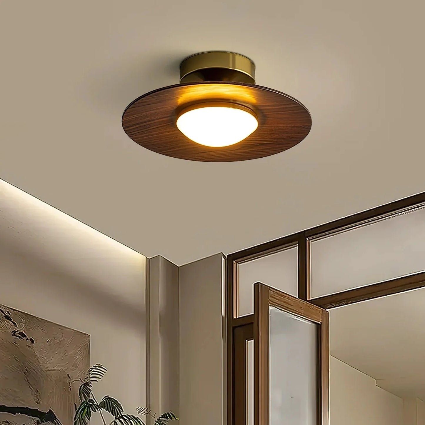 Scandinavian Style Metal LED Ceiling Fixture | Pelrixo