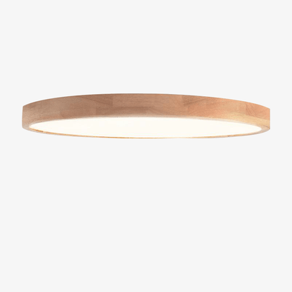 Scandinavian Wood LED Ceiling Ring Light | Naviro