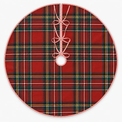 Scottish Plaid Christmas Tree Skirt