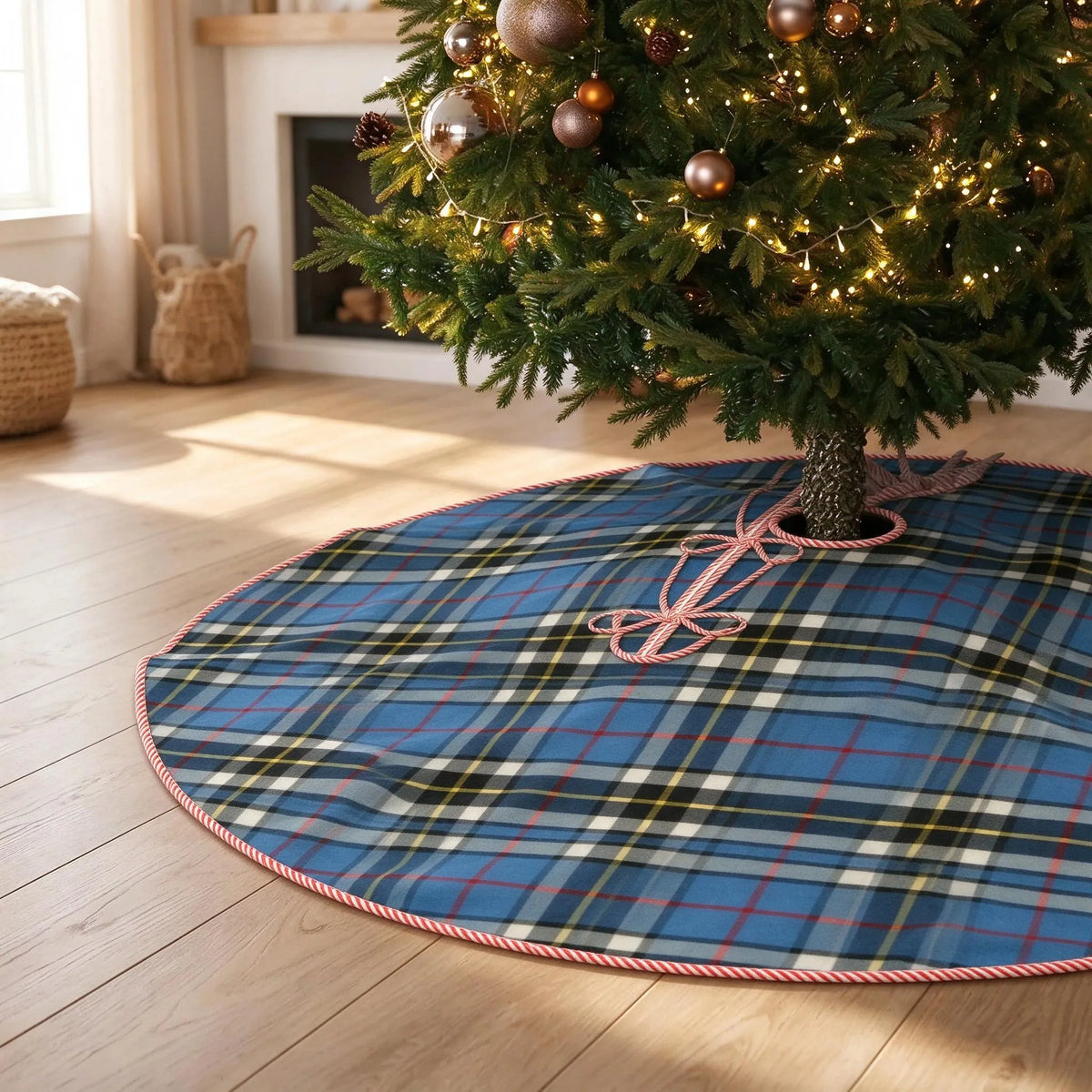 Scottish Plaid Christmas Tree Skirt