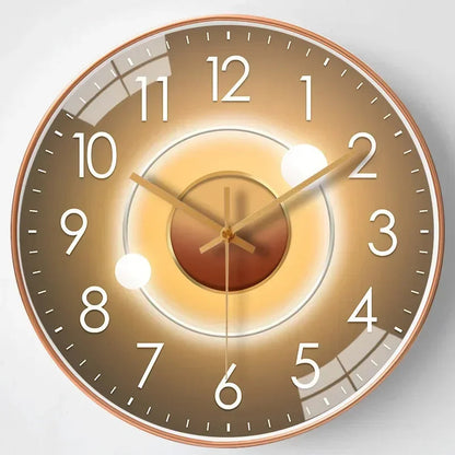 Silent Digital Wall Clock with Modern Minimalist Design | Dravonx