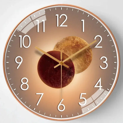 Silent Digital Wall Clock with Modern Minimalist Design | Dravonx