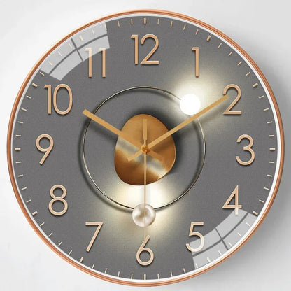 Silent Digital Wall Clock with Modern Minimalist Design | Dravonx