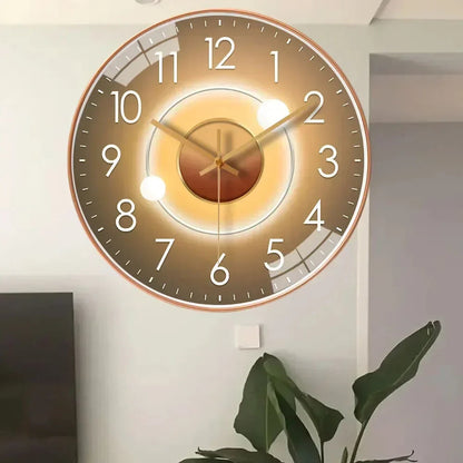 Silent Digital Wall Clock with Modern Minimalist Design | Dravonx