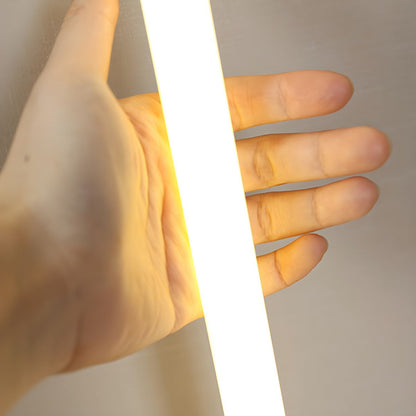 Sleek Linear LED Floor Lamp Modern Metal Frame Design | Avelor
