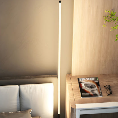 Sleek Linear LED Floor Lamp Modern Metal Frame Design | Avelor