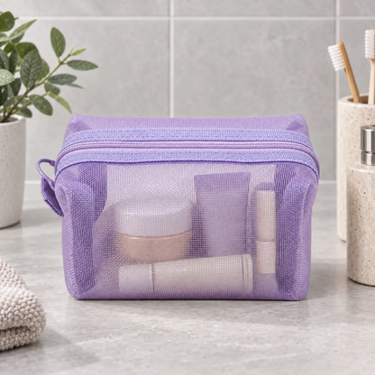Small Mesh Cosmetic Bag