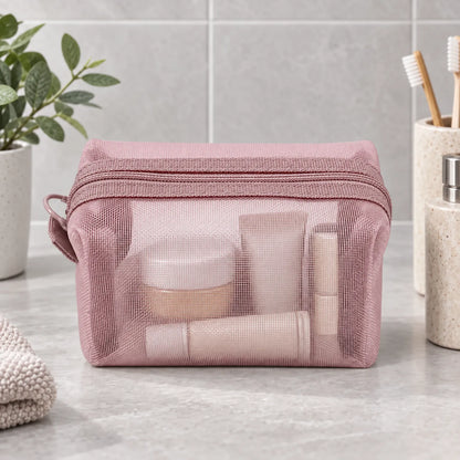 Small Mesh Cosmetic Bag