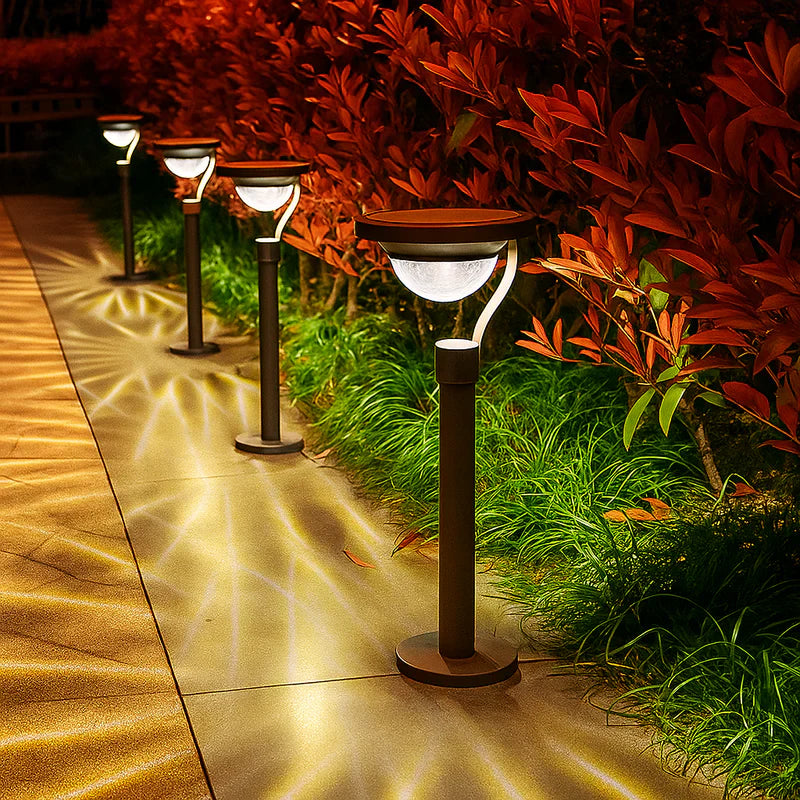 Solar Decorative Pattern Outdoor Garden Path Light | Solpath