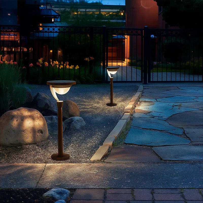 Solar Decorative Pattern Outdoor Garden Path Light | Solpath