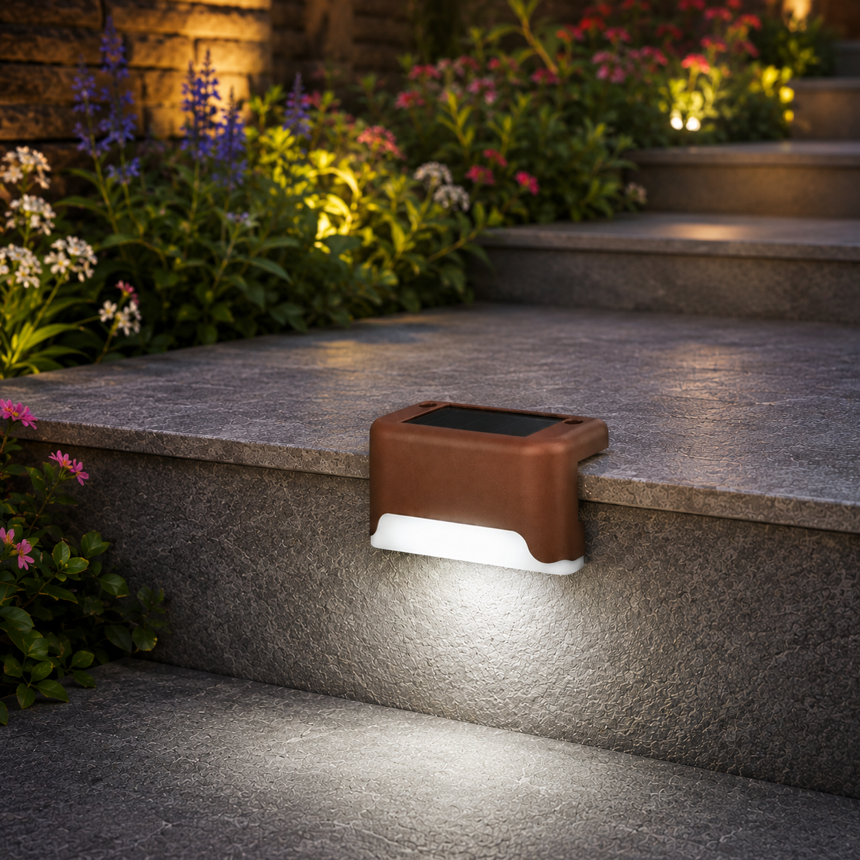 Solar LED Deck and Stair Outdoor Pathway Light | Steplux