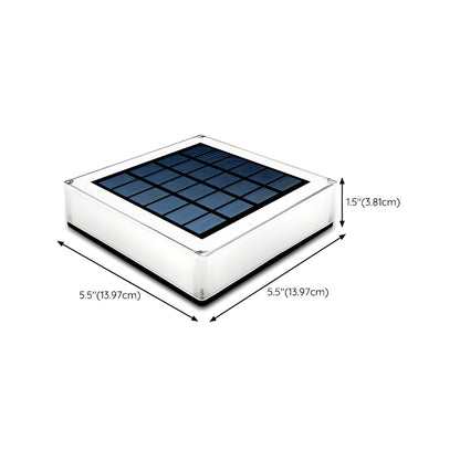 Solar LED Square Garden and Patio Pillar Light | Solvara