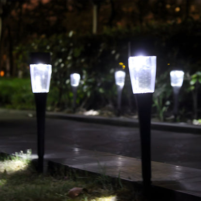 Solar LED Tapered Outdoor Garden Spike Light | Solvyn
