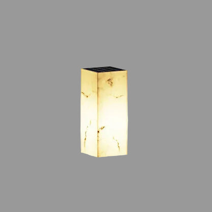 Solar Marble Cube Outdoor Garden Pathway Light | Glowmar