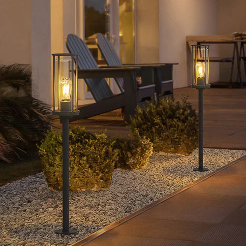 Solar Metal Garden Path Light for Outdoor Use | Glintora