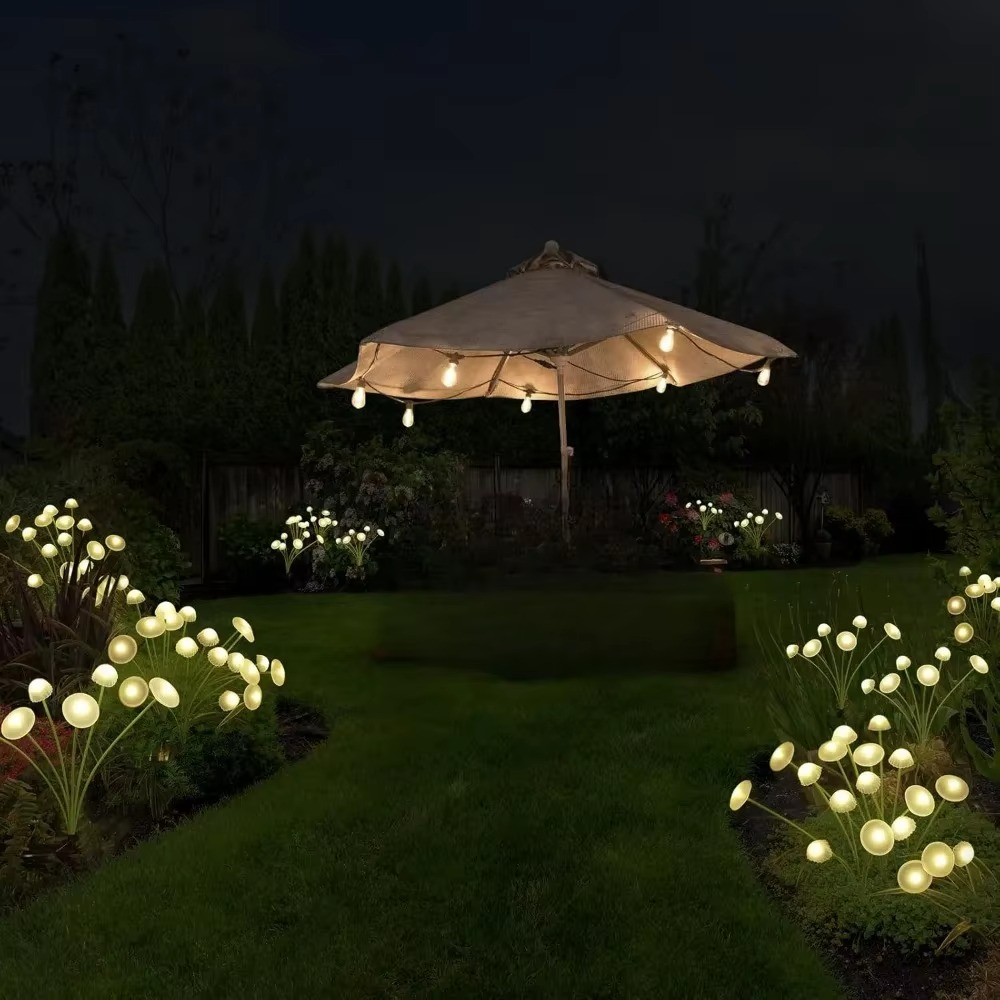 Solar Mushroom Garden Ground LED Outdoor Light | Solriva