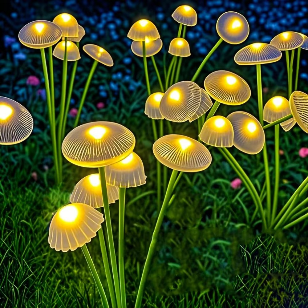 Solar Mushroom Garden Ground LED Outdoor Light | Solriva
