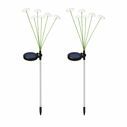 Solar Mushroom Garden Ground LED Outdoor Light | Solriva