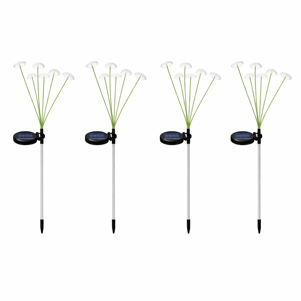 Solar Mushroom Garden Ground LED Outdoor Light | Solriva