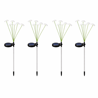 Solar Mushroom Garden Ground LED Outdoor Light | Solriva