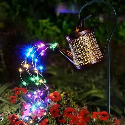 Solar Outdoor Garden Light with LED Starry Glow | Lumivio