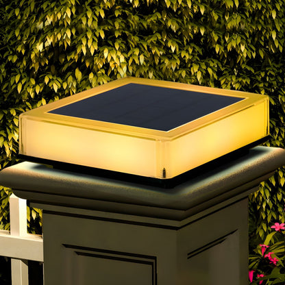 Solar Pillar Light for Modern Outdoor Spaces | Sunlyte