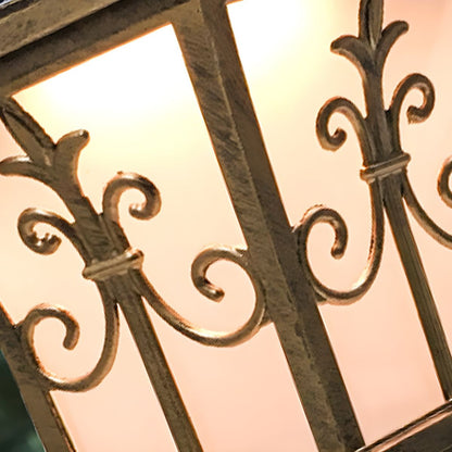 Solar Rectangle Metal Garden Patio Outdoor Light | Lantora