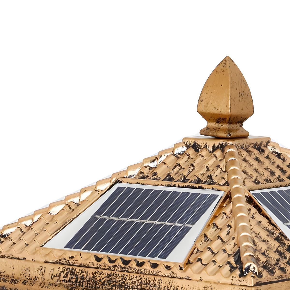 Solar Rectangle Metal Garden Patio Outdoor Light | Lantora