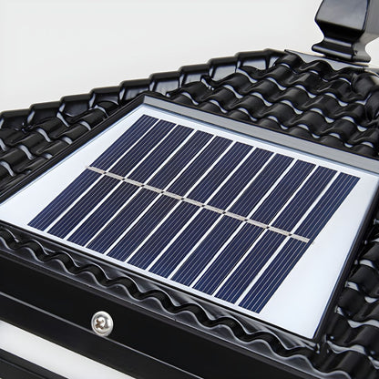 Solar Square Metal Outdoor Light for Modern Areas | Tilvora