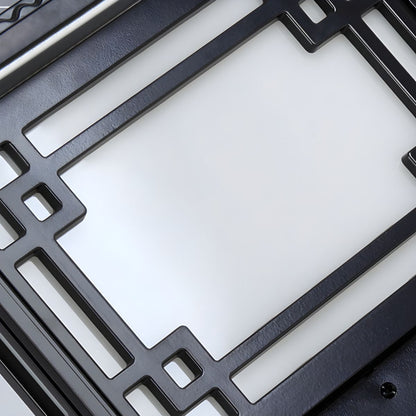 Solar Square Metal Outdoor Light for Modern Areas | Tilvora