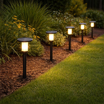 Solar Stone Ground Garden Pathway Light Outdoor | Granivo