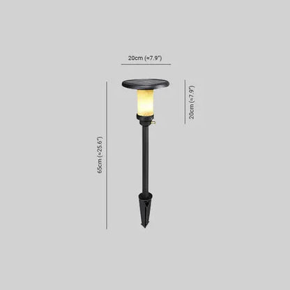 Solar Stone Ground Garden Pathway Light Outdoor | Granivo