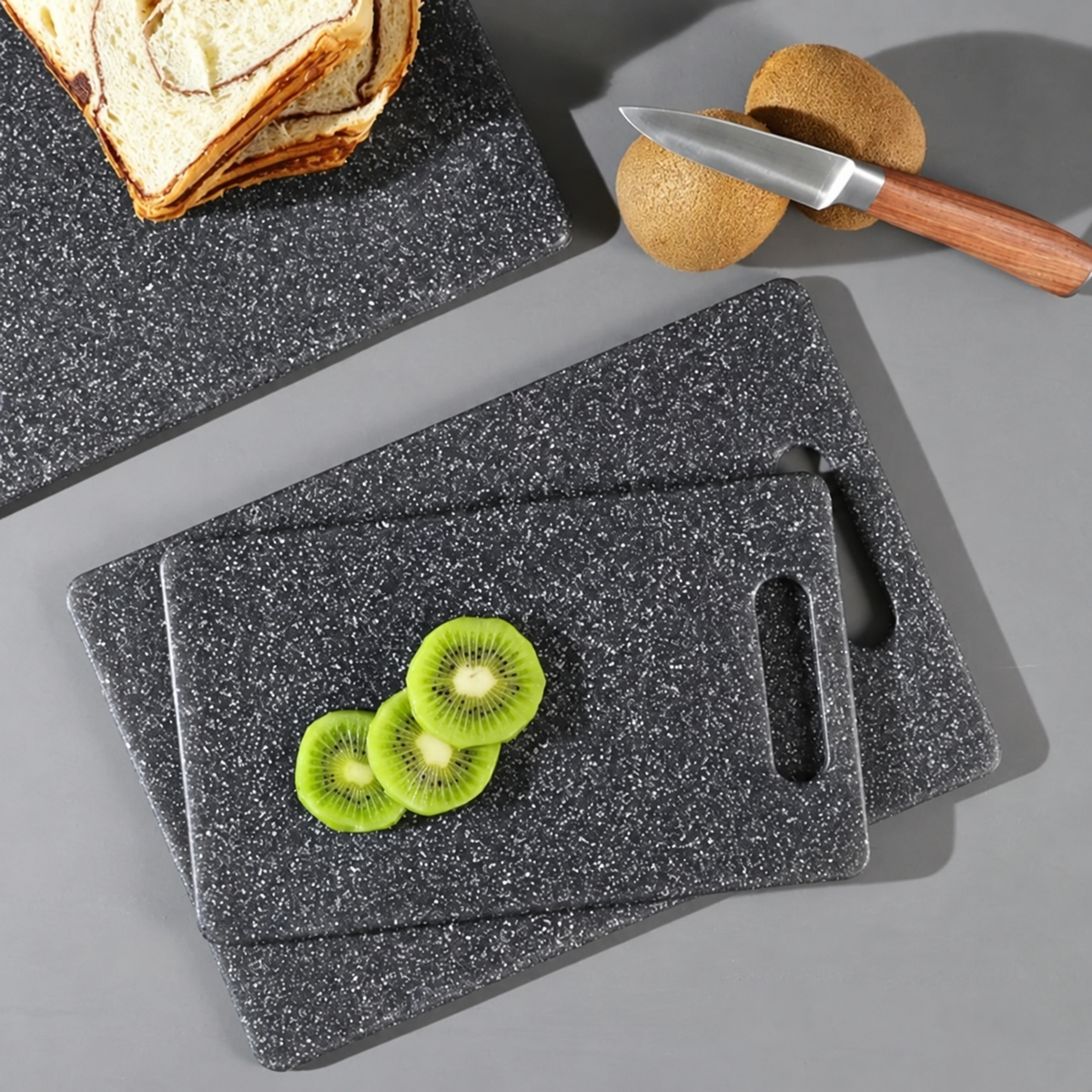 Speckled Kitchen Cutting Board with Handle