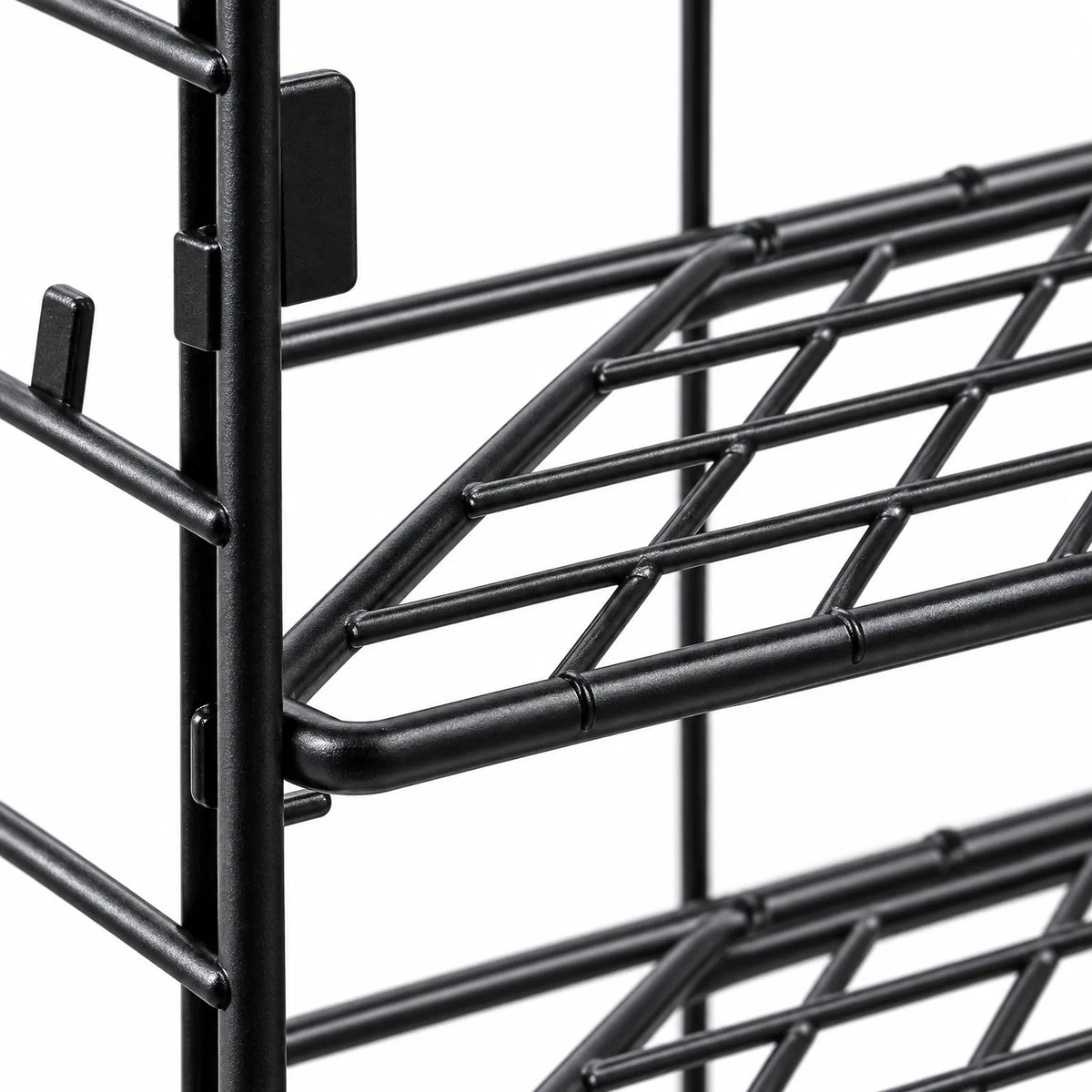 Spice Rack Foldable Four Tier Wire Organizer
